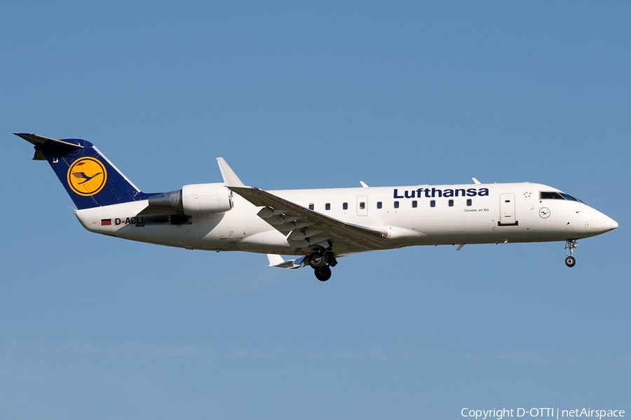 Lufthansa Regional (CityLine) Bombardier CRJ-100LR (D-ACLI) | Photo 158191