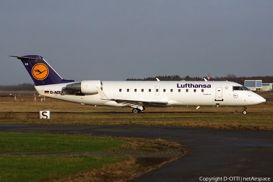 Lufthansa Regional (CityLine) Bombardier CRJ-100LR (D-ACLK) | Photo 287361