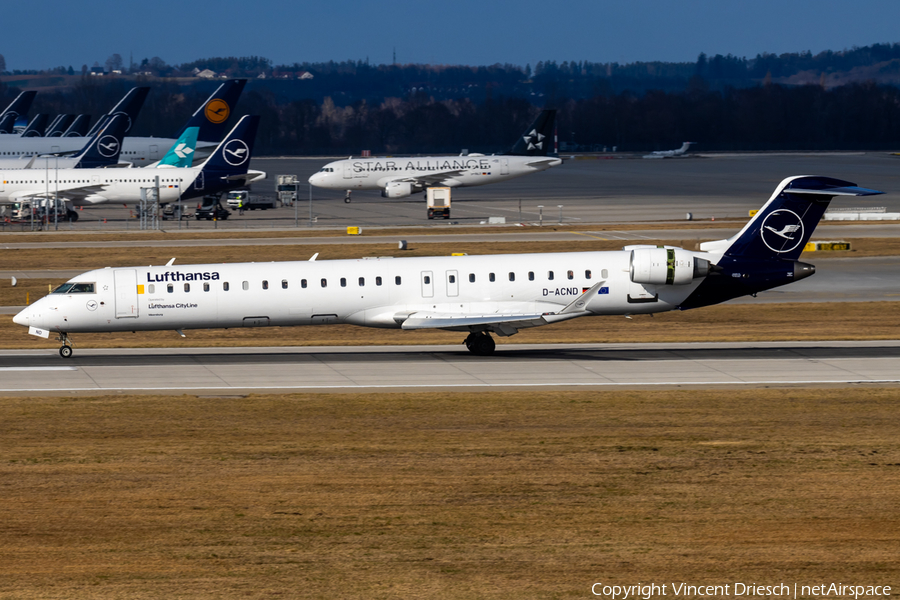 Lufthansa (CityLine) Bombardier CRJ-900LR (D-ACND) | Photo 648247
