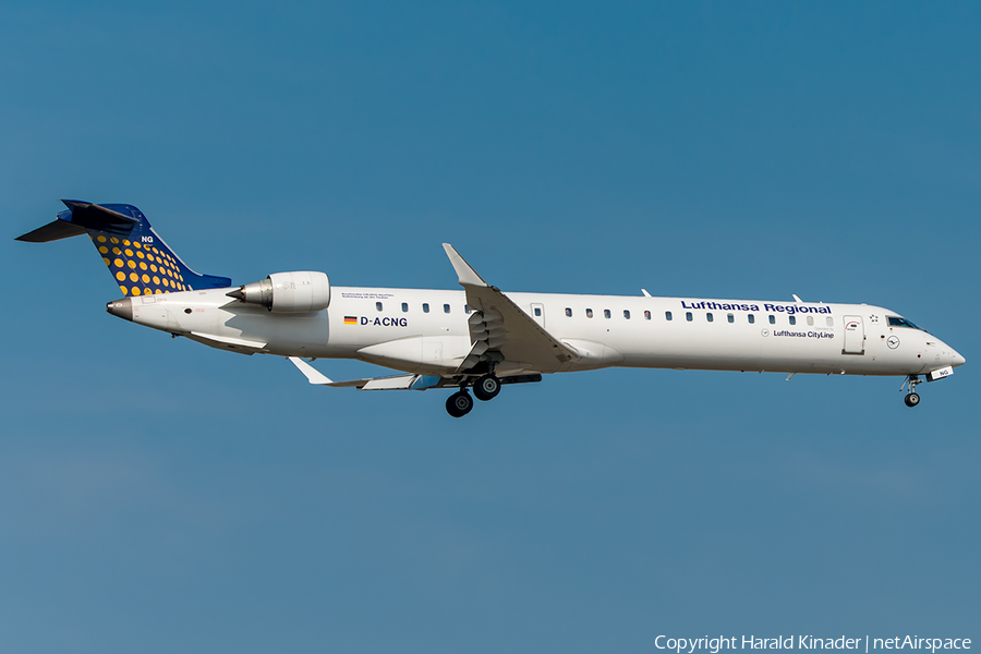 Lufthansa Regional (CityLine) Bombardier CRJ-900LR (D-ACNG) | Photo 295412