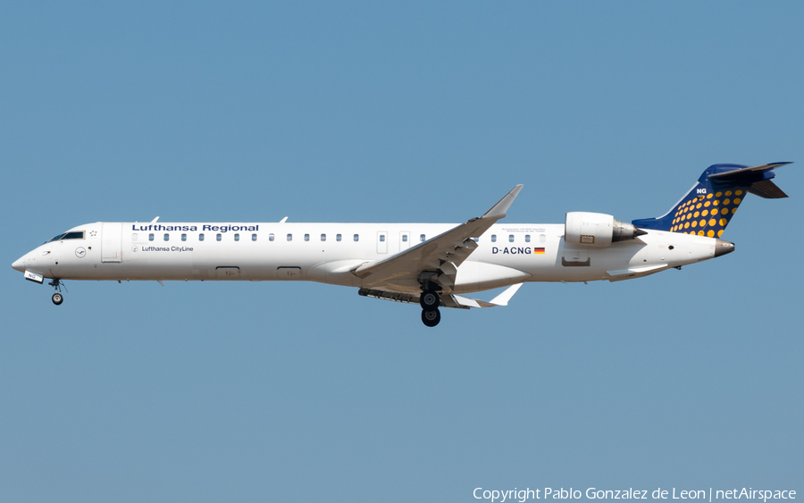 Lufthansa Regional (CityLine) Bombardier CRJ-900LR (D-ACNG) | Photo 337059