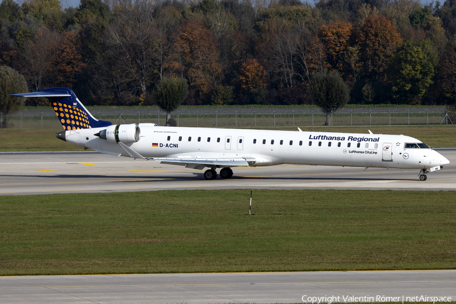 Lufthansa (CityLine) Bombardier CRJ-900LR (D-ACNI) | Photo 538851