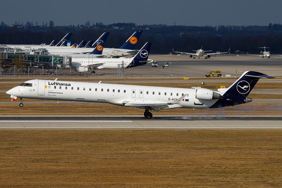 Lufthansa (CityLine) Bombardier CRJ-900LR (D-ACNJ) at  Munich, Germany?sid=5a0f19fd8089ddaf50202bbb9498b181