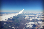 Eurowings Bombardier CRJ-900LR (D-ACNR) at  In Flight - Hamburg, Germany