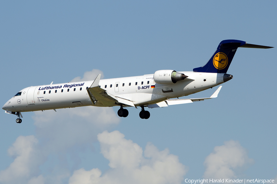 Lufthansa Regional (CityLine) Bombardier CRJ-701ER (D-ACPF) | Photo 293312