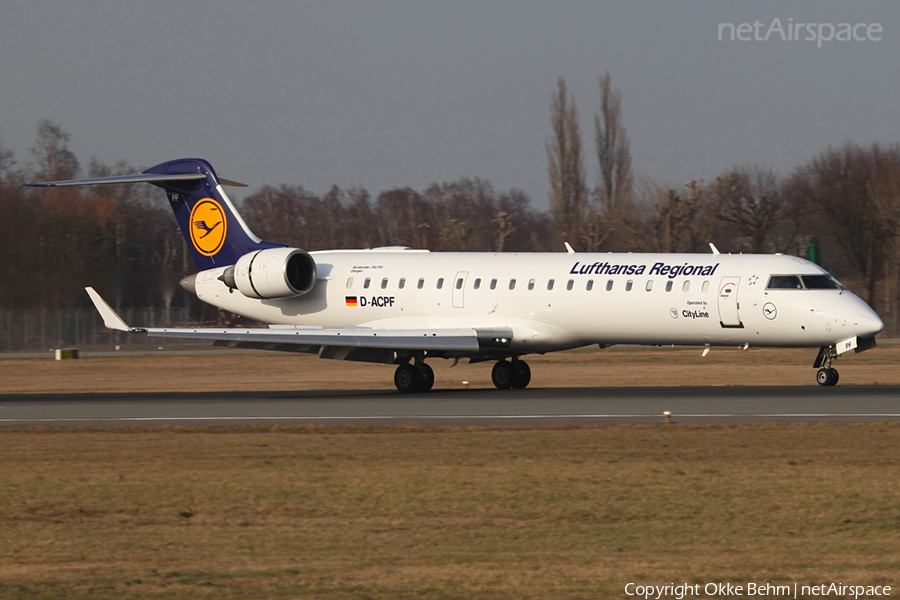 Lufthansa Regional (CityLine) Bombardier CRJ-701ER (D-ACPF) | Photo 52351