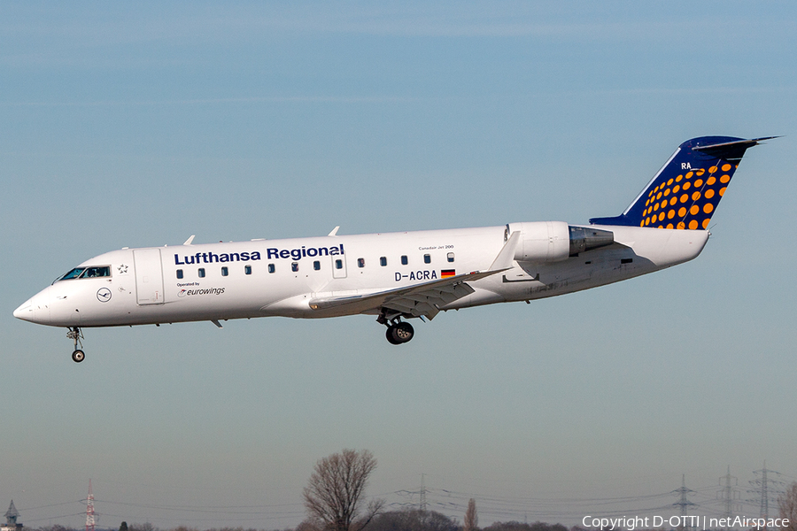 Lufthansa Regional (Eurowings) Bombardier CRJ-200ER (D-ACRA) | Photo 237671