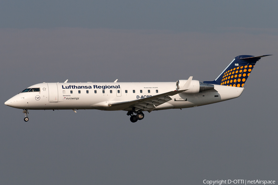 Lufthansa Regional (Eurowings) Bombardier CRJ-200ER (D-ACRB) | Photo 193011