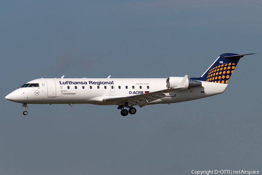 Lufthansa Regional (Eurowings) Bombardier CRJ-200ER (D-ACRB) | Photo 195749