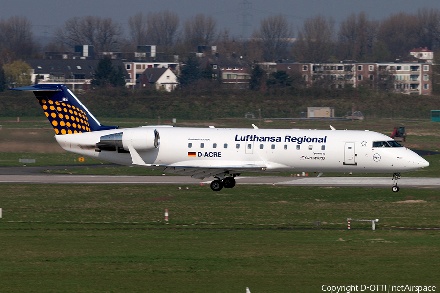 Lufthansa Regional (Eurowings) Bombardier CRJ-200ER (D-ACRE) | Photo 196969