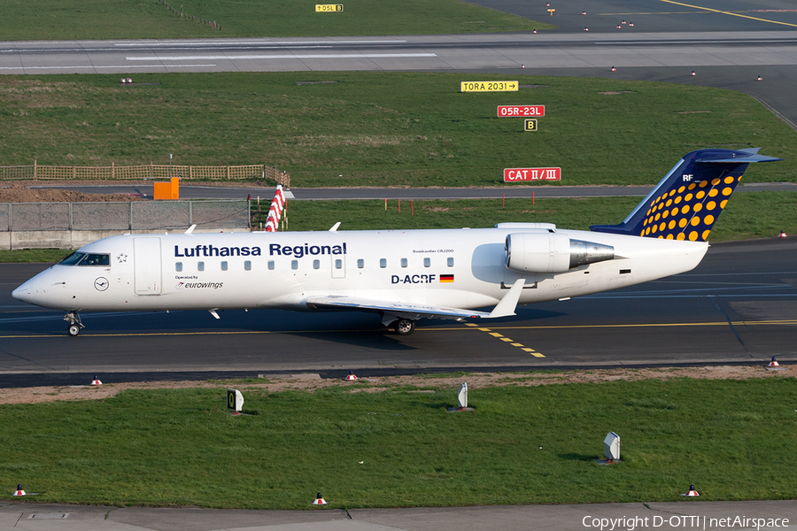 Lufthansa Regional (Eurowings) Bombardier CRJ-200ER (D-ACRF) | Photo 196777