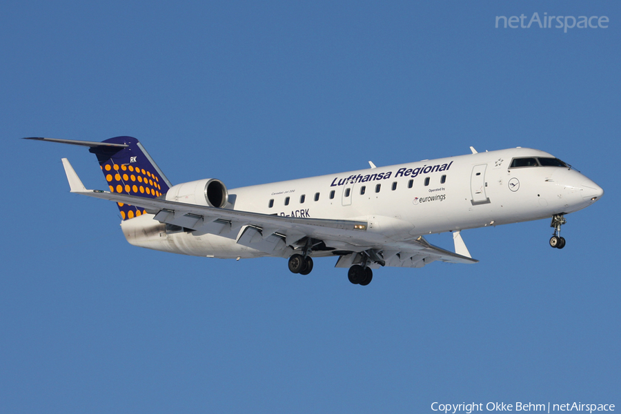 Lufthansa Regional (Eurowings) Bombardier CRJ-200ER (D-ACRK) | Photo 38911