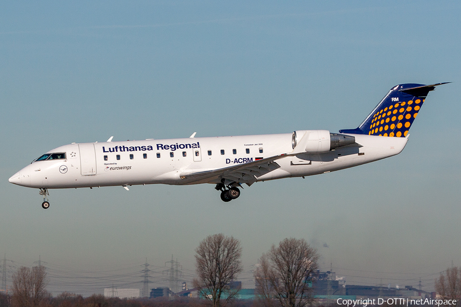 Lufthansa Regional (Eurowings) Bombardier CRJ-200ER (D-ACRM) | Photo 237654