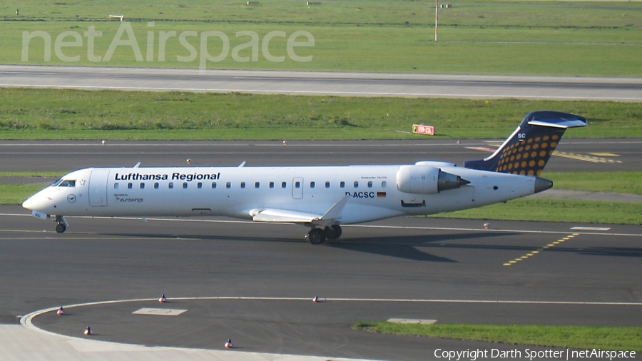 Lufthansa Regional (Eurowings) Bombardier CRJ-701ER (D-ACSC) | Photo 137377