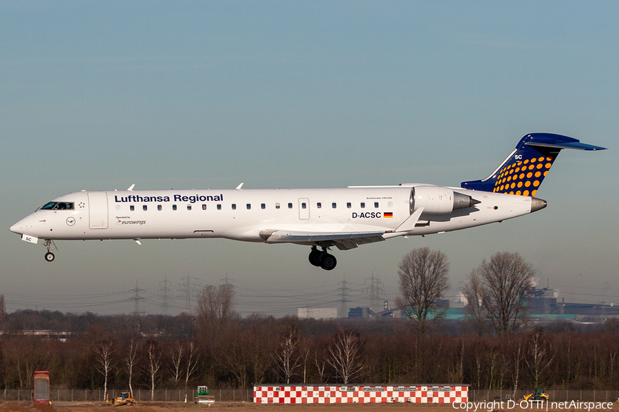 Lufthansa Regional (Eurowings) Bombardier CRJ-701ER (D-ACSC) | Photo 237646