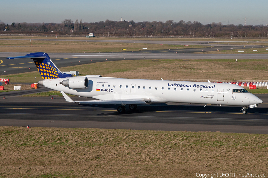 Lufthansa Regional (Eurowings) Bombardier CRJ-701ER (D-ACSC) | Photo 237656