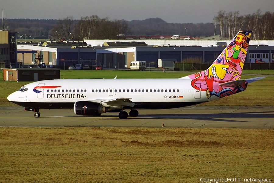 Deutsche BA Boeing 737-3L9 (D-ADBA) | Photo 287184