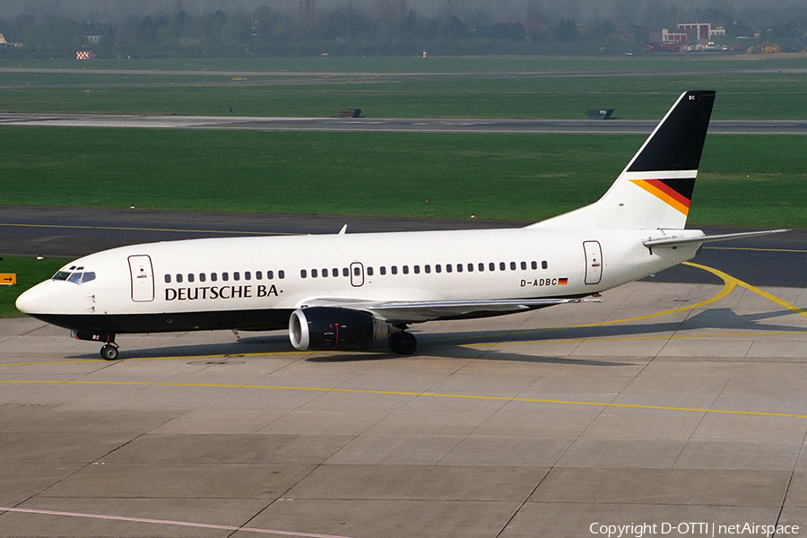 Deutsche BA Boeing 737-3L9 (D-ADBC) | Photo 182046