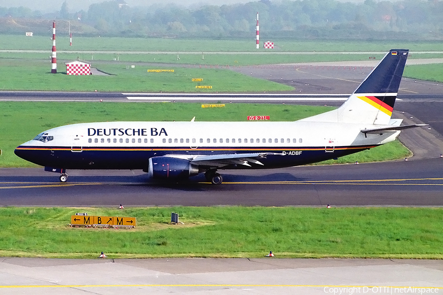 Deutsche BA Boeing 737-3L9 (D-ADBF) | Photo 142640