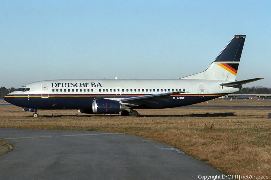 Deutsche BA Boeing 737-3L9 (D-ADBF) | Photo 157112