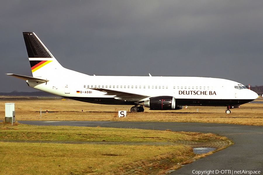 Deutsche BA Boeing 737-3L9 (D-ADBI) | Photo 176366