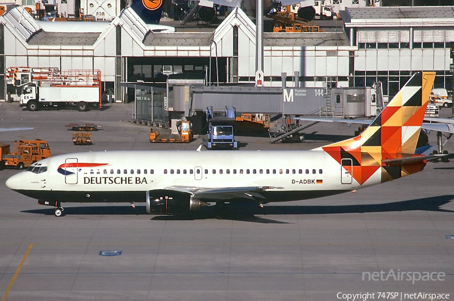 Deutsche BA Boeing 737-31S (D-ADBK) | Photo 38266