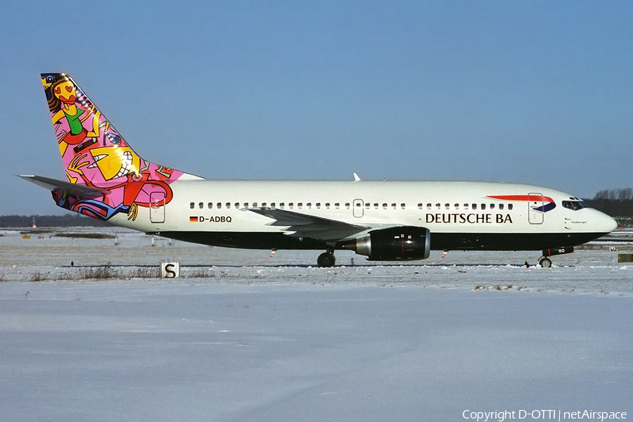 Deutsche BA Boeing 737-31S (D-ADBQ) | Photo 287716