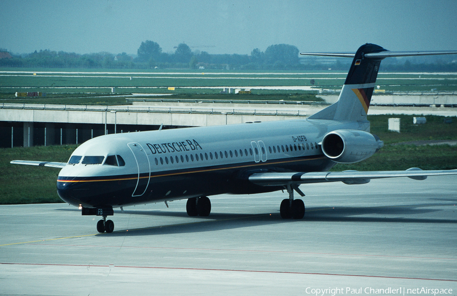 Deutsche BA Fokker 100 (D-ADFB) | Photo 103167