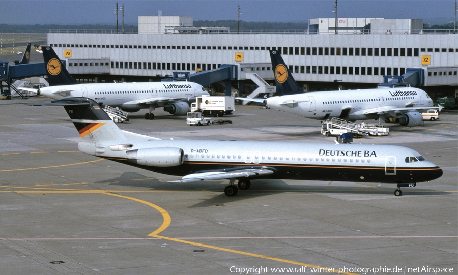 Deutsche BA Fokker 100 (D-ADFD) | Photo 441129