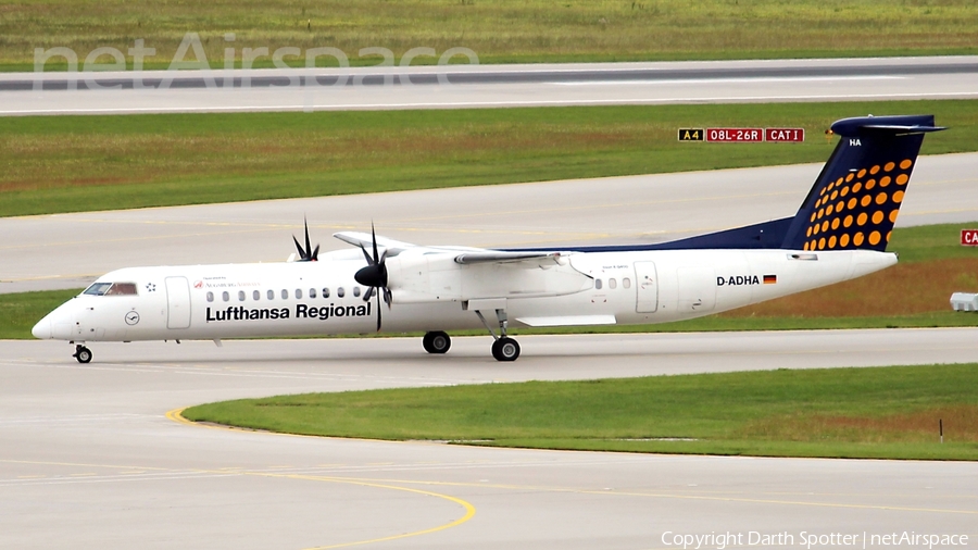 Lufthansa Regional (Augsburg Airways) Bombardier DHC-8-402Q (D-ADHA) | Photo 171534