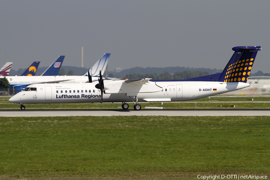 Lufthansa Regional (Augsburg Airways) Bombardier DHC-8-402Q (D-ADHT) | Photo 311776