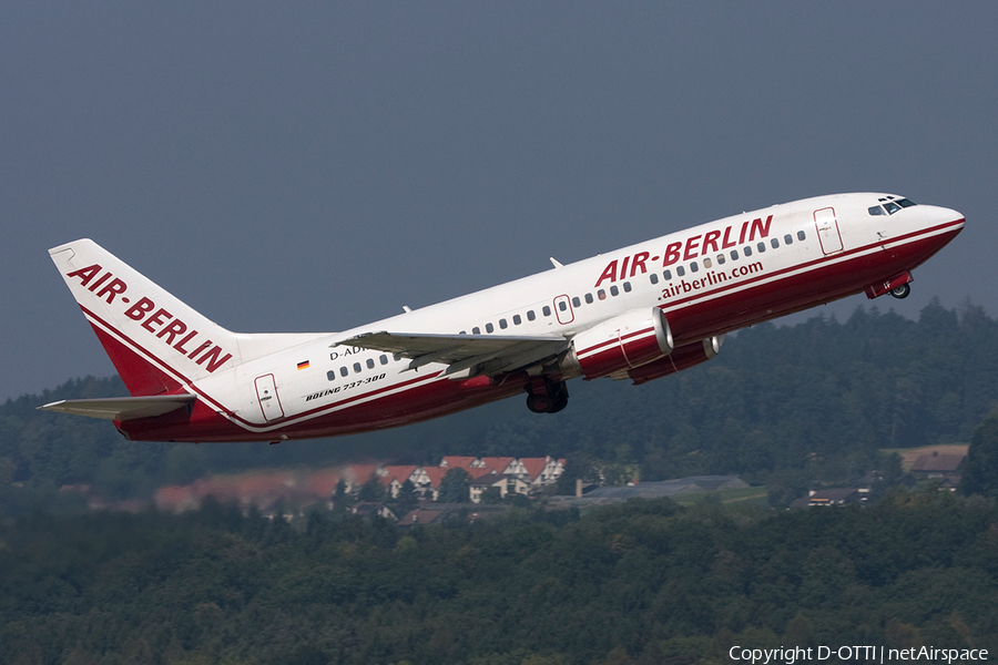 Air Berlin Boeing 737-3L9 (D-ADIF) | Photo 269207