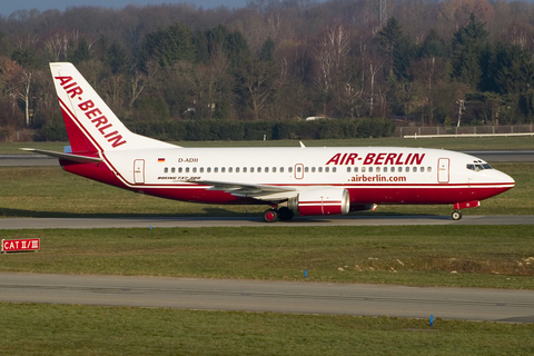 Air Berlin (DBA) Boeing 737-329 (D-ADII) at  Hamburg - Fuhlsbuettel (Helmut Schmidt), Germany