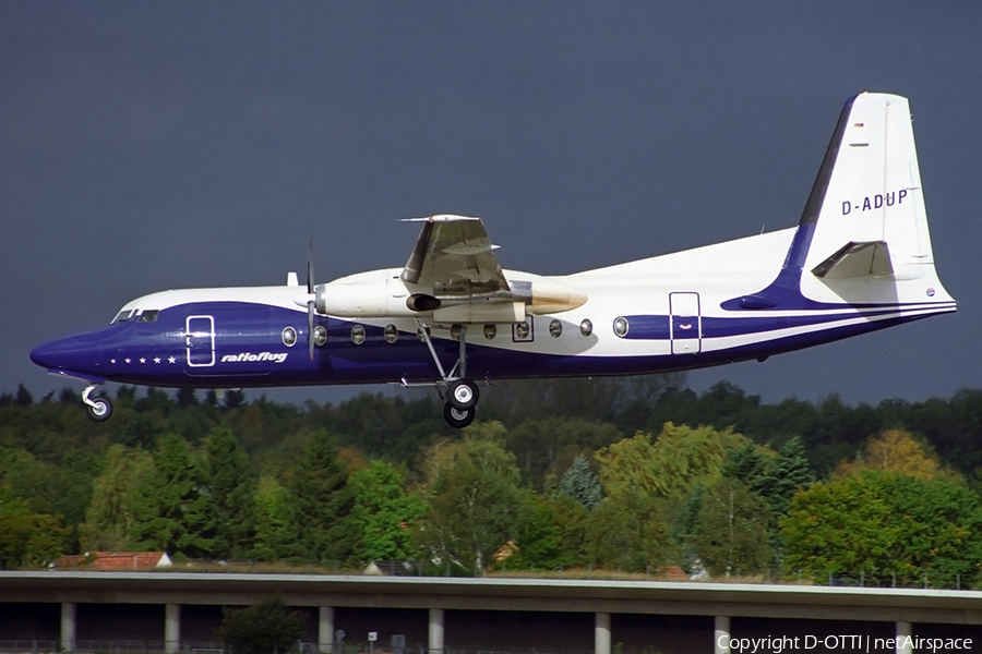 Ratioflug Fokker F27-500 Friendship (D-ADUP) | Photo 284648