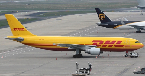 DHL (European Air Transport Leipzig) Airbus A300B4-622R(F) (D-AEAB) at  Cologne/Bonn, Germany