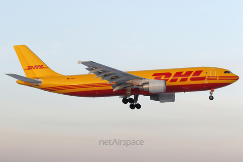 DHL (European Air Transport Leipzig) Airbus A300F4-622R (D-AEAO) at  Warsaw - Frederic Chopin International, Poland