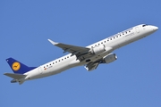 Lufthansa Regional (CityLine) Embraer ERJ-195LR (ERJ-190-200LR) (D-AEBB) at  Munich, Germany