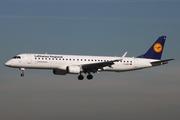 Lufthansa Regional (CityLine) Embraer ERJ-195LR (ERJ-190-200LR) (D-AEBC) at  Hamburg - Fuhlsbuettel (Helmut Schmidt), Germany