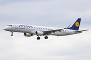 Lufthansa Regional (CityLine) Embraer ERJ-195LR (ERJ-190-200LR) (D-AEBC) at  Hamburg - Fuhlsbuettel (Helmut Schmidt), Germany