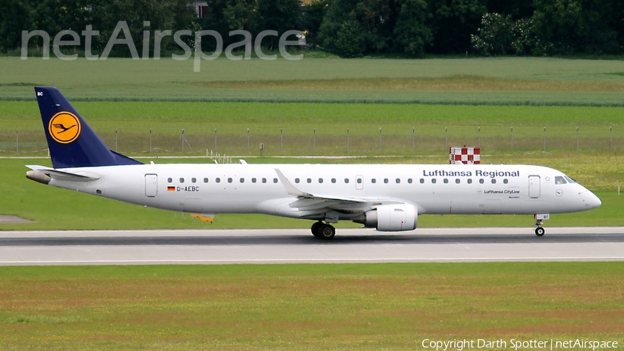 Lufthansa Regional (CityLine) Embraer ERJ-195LR (ERJ-190-200LR) (D-AEBC) | Photo 171539