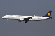 Lufthansa Regional (CityLine) Embraer ERJ-195LR (ERJ-190-200LR) (D-AEBF) at  Munich, Germany
