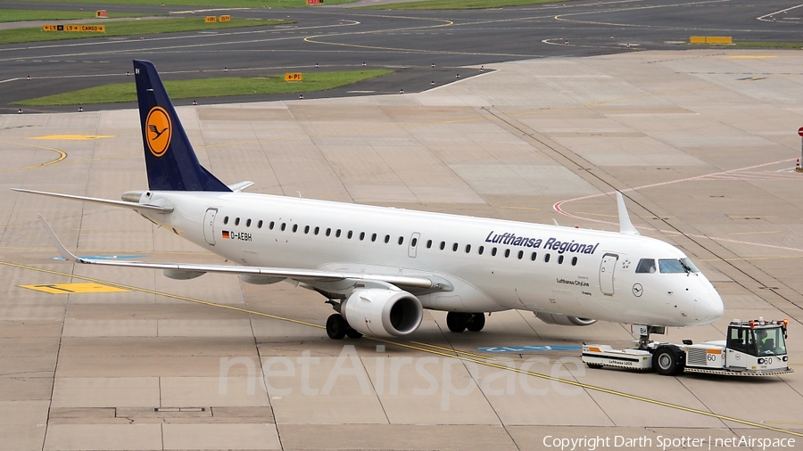 Lufthansa Regional (CityLine) Embraer ERJ-195LR (ERJ-190-200LR) (D-AEBH) | Photo 206867