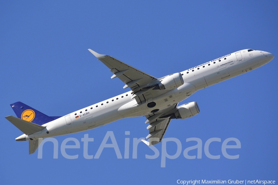 Lufthansa Regional (CityLine) Embraer ERJ-195LR (ERJ-190-200LR) (D-AEBH) | Photo 111566