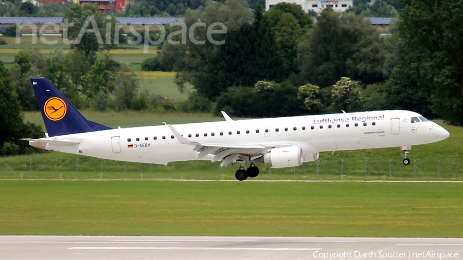 Lufthansa Regional (CityLine) Embraer ERJ-195LR (ERJ-190-200LR) (D-AEBH) | Photo 171540