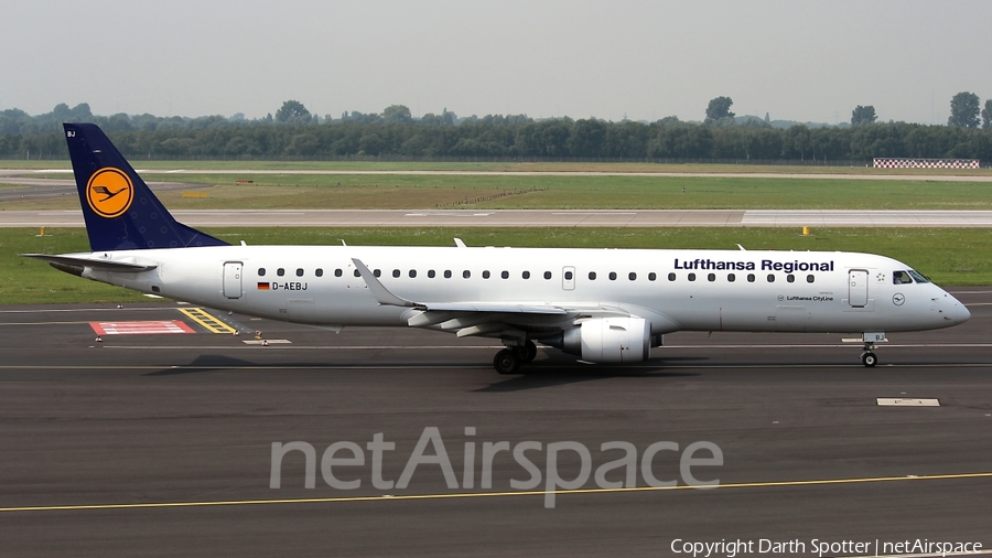 Lufthansa Regional (CityLine) Embraer ERJ-195LR (ERJ-190-200LR) (D-AEBJ) | Photo 206868