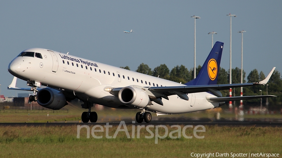 Lufthansa Regional (CityLine) Embraer ERJ-195LR (ERJ-190-200LR) (D-AEBK) | Photo 210402