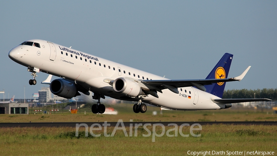 Lufthansa Regional (CityLine) Embraer ERJ-195LR (ERJ-190-200LR) (D-AEBK) | Photo 210403