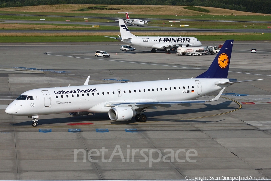 Lufthansa Regional (CityLine) Embraer ERJ-195LR (ERJ-190-200LR) (D-AEBL) | Photo 19643