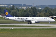 Lufthansa Regional (CityLine) Embraer ERJ-195LR (ERJ-190-200LR) (D-AEBL) at  Munich, Germany