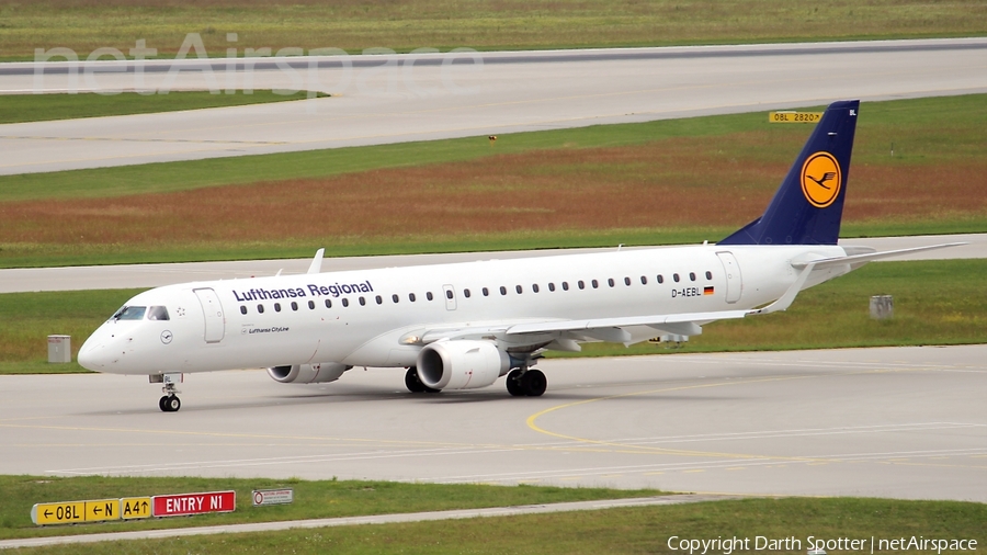 Lufthansa Regional (CityLine) Embraer ERJ-195LR (ERJ-190-200LR) (D-AEBL) | Photo 171542